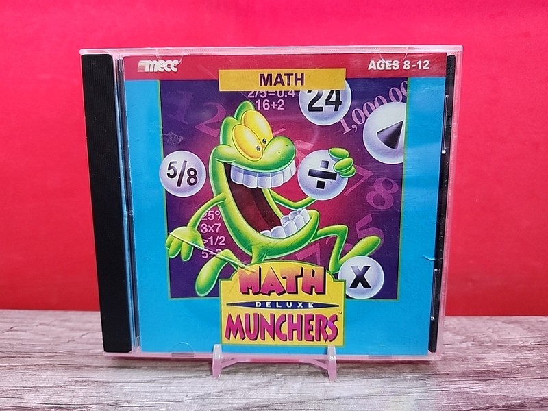 1995 Mecc Math Munchers Deluxe Ages 8-12 Version 1.1.1 Teach Learn Build Skills gallery