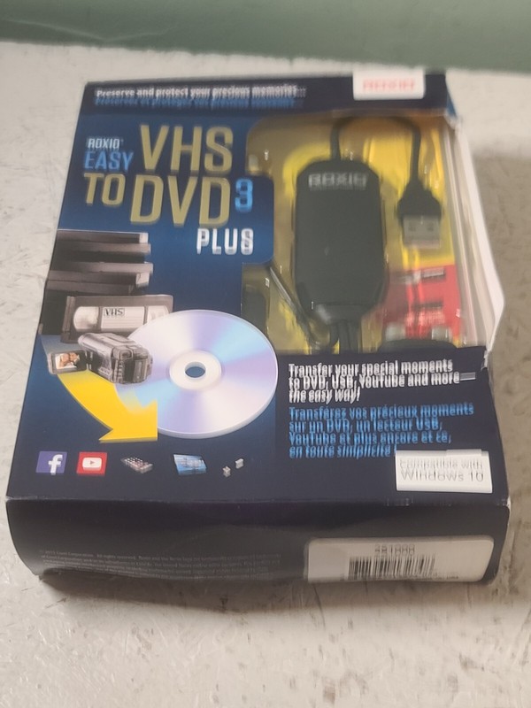 Roxio Easy VHS to DVD 3 Plus Converter Compatible Windows 10 Transfer Old Videos gallery