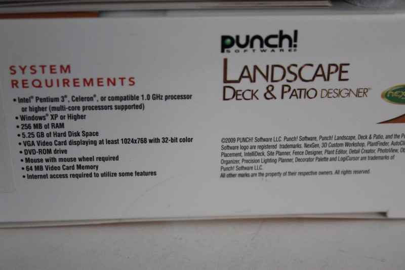 Landscape Deck & Patio Designer - Punch Software - Create backyard designs NEW gallery