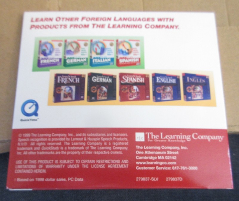 Quick Study Conversational Spanish Learning Company Education 3-CD Set gallery