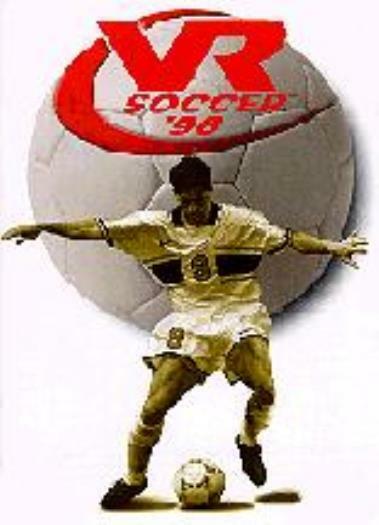 VR Soccer ’96 PC CD realistic kick football goal world sports simulation game!