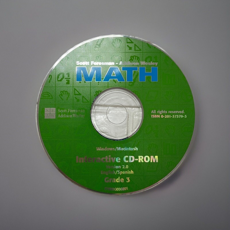 Scott Foresman – Addison Wesley Math Grade 3 Interactive CD-ROM 0-201-37379-3