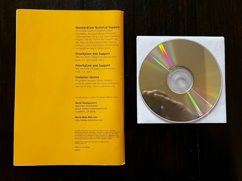 Norton Internet Security for Mac (year 2000) gallery
