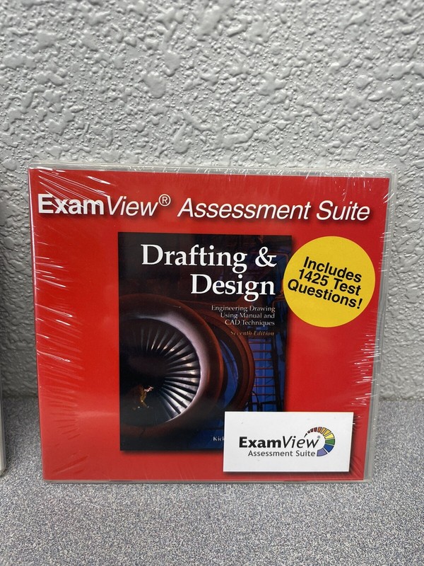 Drafting & Design Engineering Drawing Manual Instructor’s Resource Cd & ExamView gallery