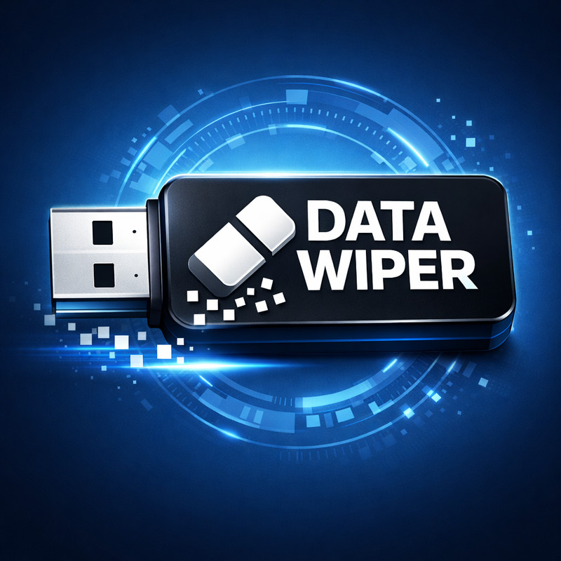 Hard Drive HDD Complete Wipe USB Tool – Erase Delete Clean Destroy PC Data Fast