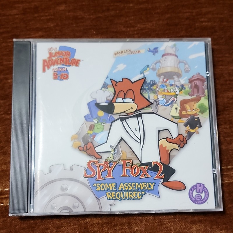 Humongous Entertainment Spy Fox 2 Some Assembly Required CD-ROM Win Mac English