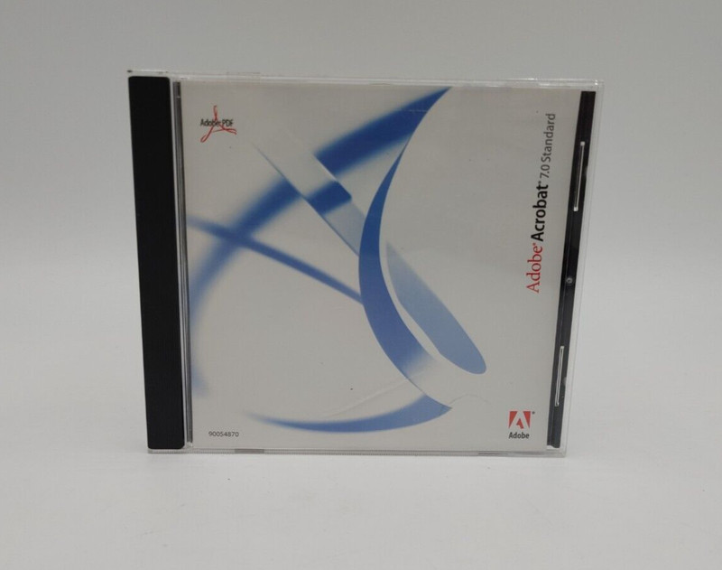 Adobe Acrobat 7.0 Standard 90054870 90054888 Windows Upgrade CD ROM