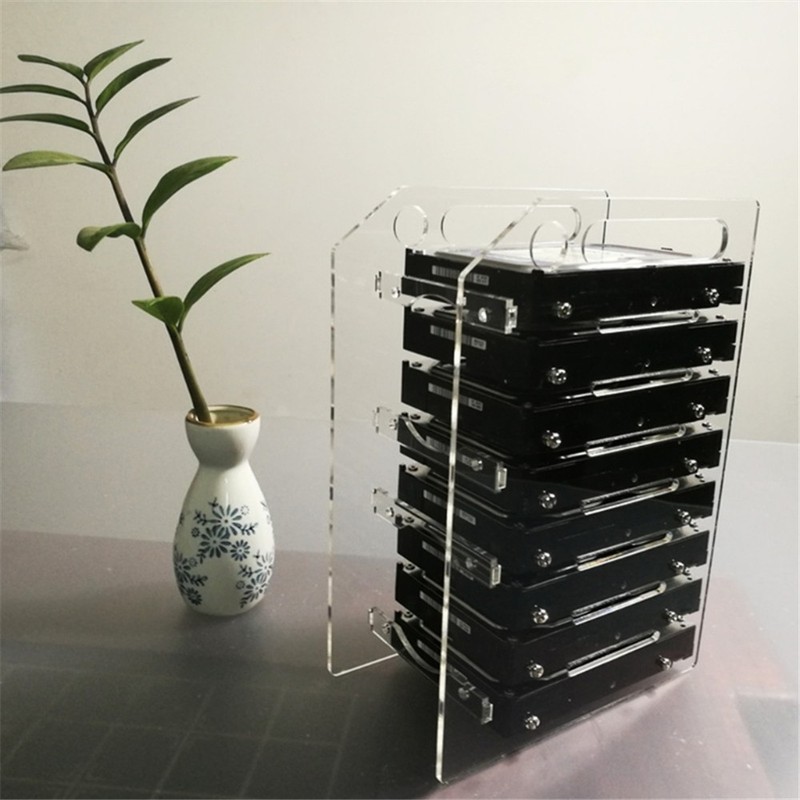 Hard Disk Bracket for 3.5in HDD Storage Bracket Organizer Case Rack Hard Drive gallery
