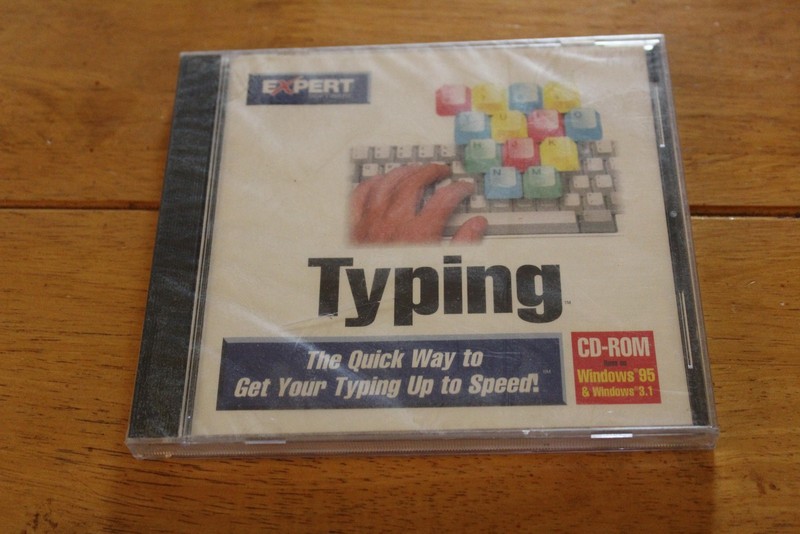 Expert Software Typing CD-ROM Windows 95/3.1 1995 Learn Keyboarding Training
