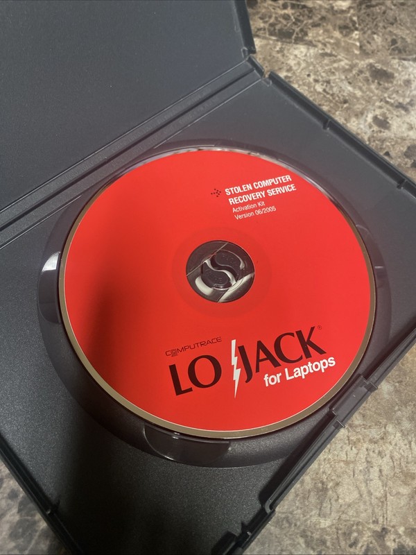 Lo jack For Laptops, Stolen Computer Recovery Service (Computrace) Windows XP CD gallery