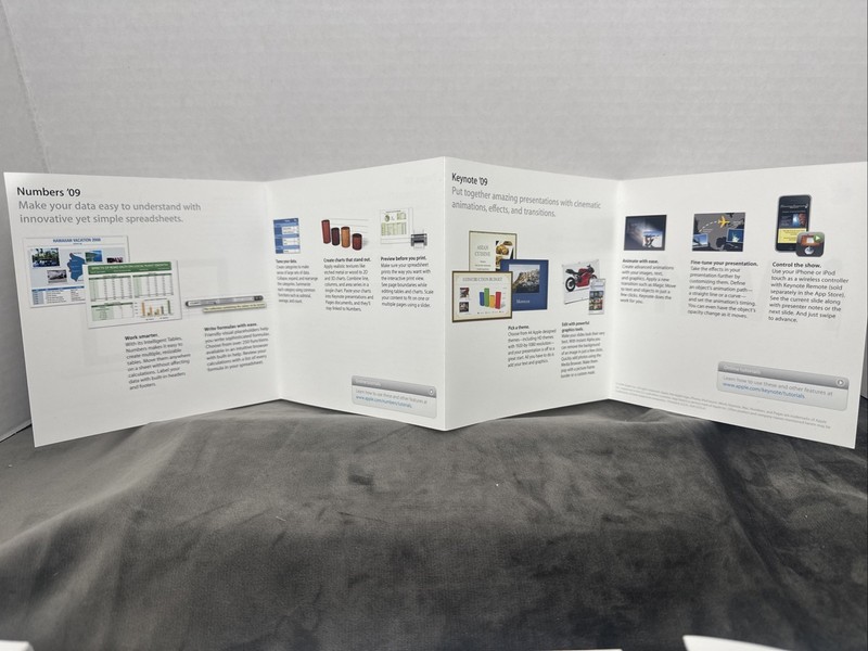 Apple iWork '09 (Retail) - Full Version for Mac MB942Z/A V9.0.3 gallery