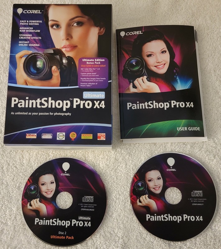 Corel PaintShop Pro X4 (1 User/s) – Full Version for Windows