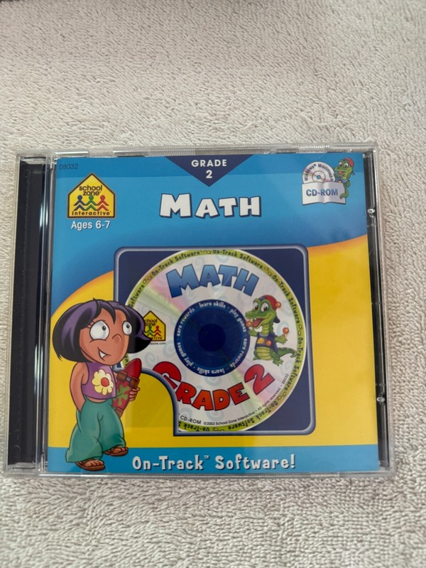 MATH GRADE 2 – ON-TRACK SOFTWARE – CD/PC