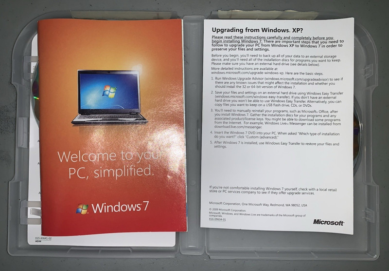 Microsoft Windows 7 Professional Full Retail Version 32 bit & 64 bit MS WIN PRO gallery