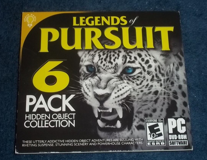 LEGENDS OF PURSUIT – HIDDEN OBJECT 6 PACK OF PC GAMES