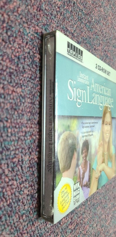 Instant Immersion American Sign Language 2 CD-ROM Set (Windows/Mac, 2001) gallery