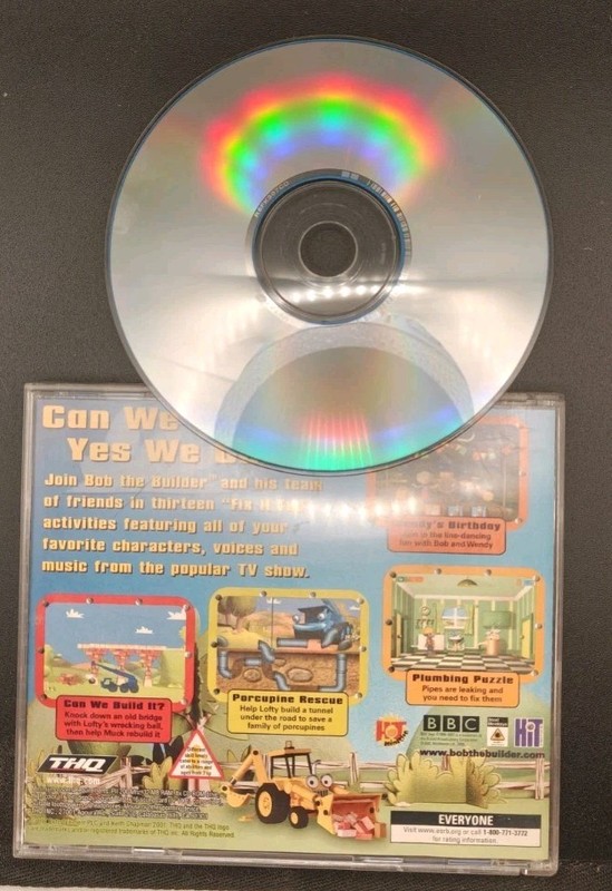 Bob the Builder Can We Fix It - PC CD Rom - Complete w/ Manual gallery