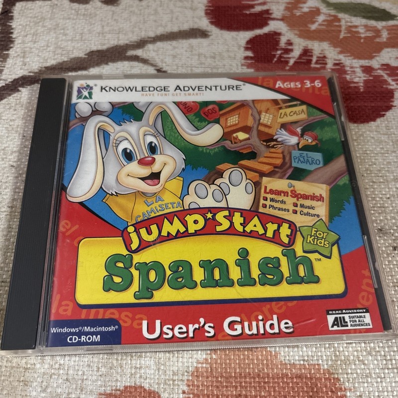 Jump Start CD-ROM Windows, over 60 act. – Advanced Preschool, pc cd rom, rated E