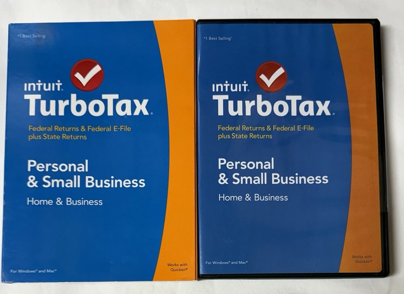 Turbotax 2014 Personal Home & Small Business Federal & State 424528 Windows/Mac
