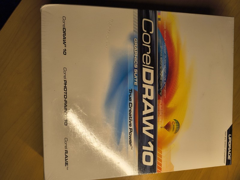 Corel CorelDRAW 10 Graphics Suite Upgrade for Windows CD English 1 Device