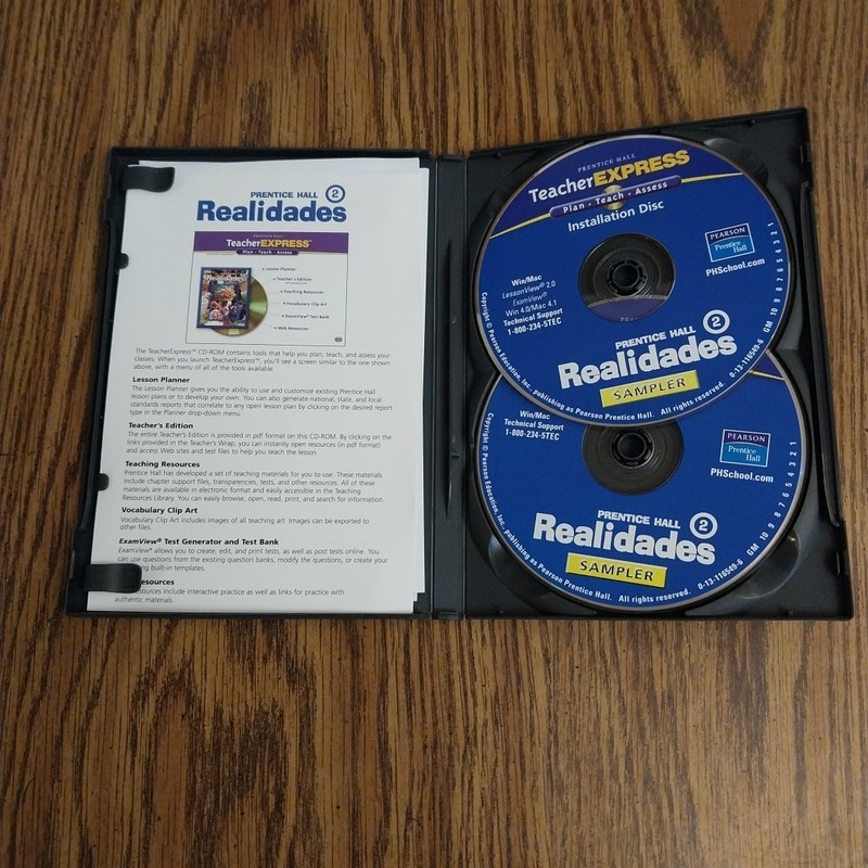 Prentice Hall Teacher Express Sampler Realidades 2 (2 CD-ROM Set) gallery