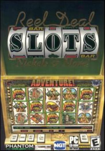 Reel Deal Slots Nickels & More! PC CD coin slot machine vegas casino family game