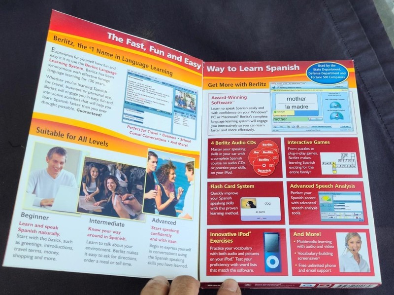 Berlitz Spanish Premier Language Course – BRAND NEW – Software, & Audio CDs gallery