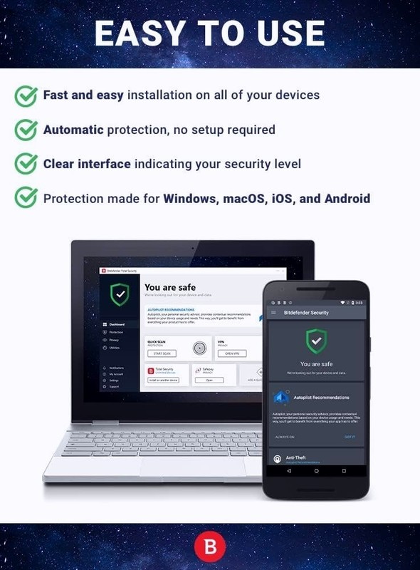 Bitdefender Internet Security 2026 1-3 Years | 1-10 Devices | Windows Devices gallery