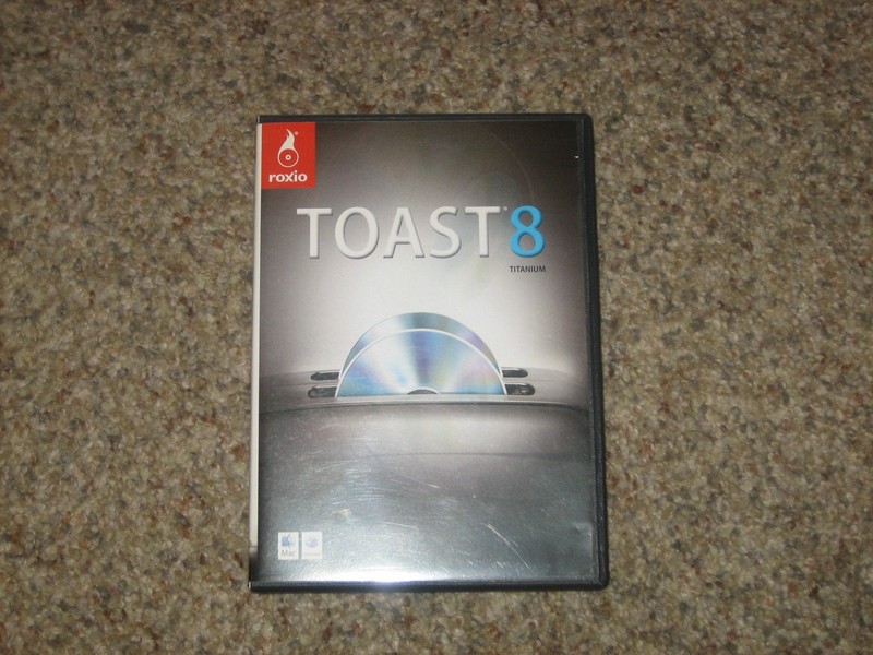 Roxio Toast 8 Titanium Software For for Mac – Pre-Owned