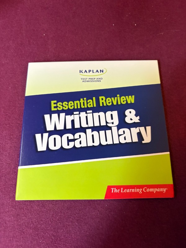 Kaplan SAT Essential Review Writing Vocabulary CD ROM Only Windows 98/MC 2000