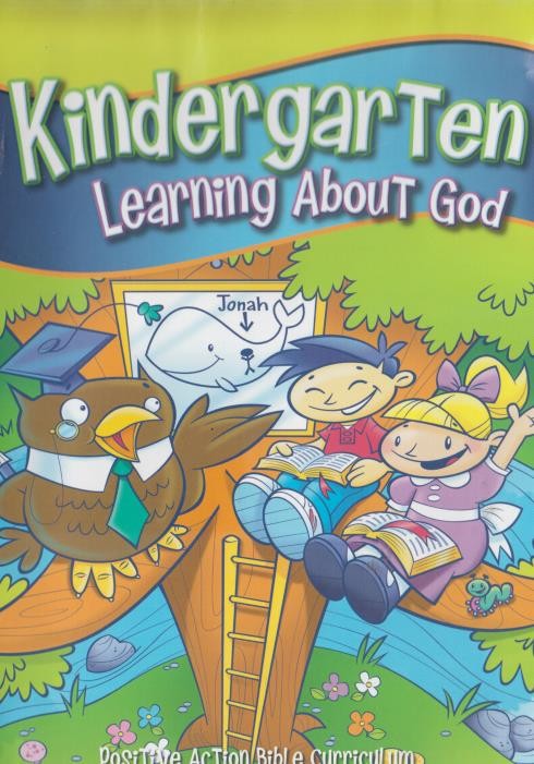 Kindergarten: Learning About God PC CD Christian Bible stories curriculum study