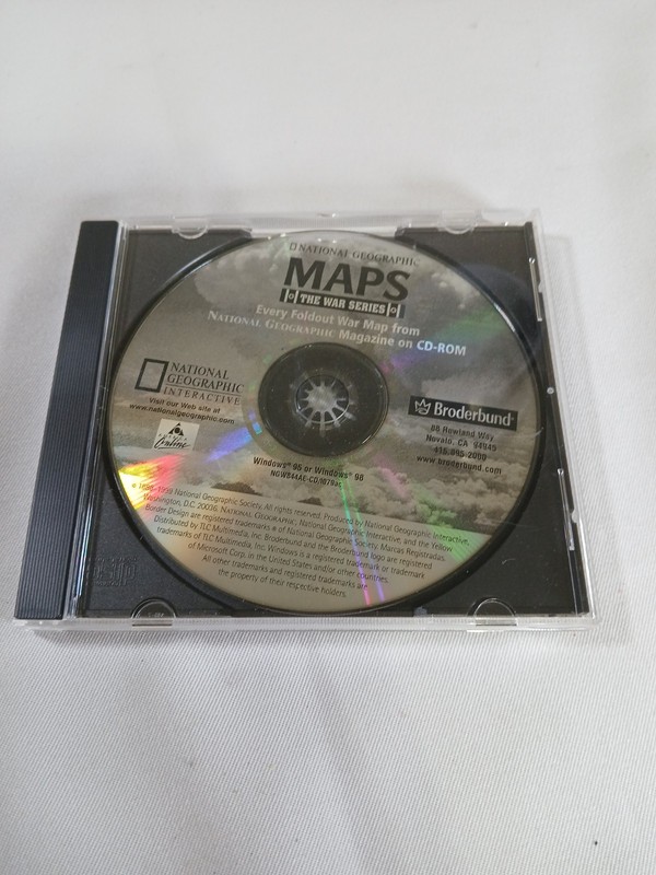 NATIONAL GEOGRAPHIC MAPS THE WAR SERIES, CD