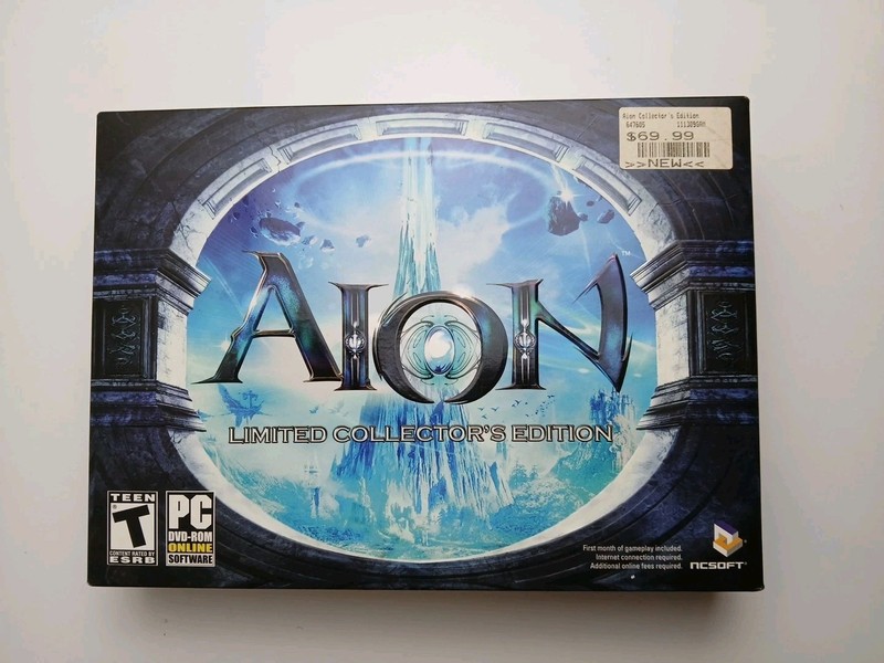 AION Limited Collector's Edition PC DVD-ROM CIB SEALED