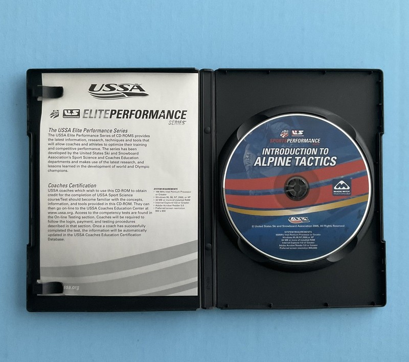 Introduction To Alpine Tactics USSA CD-ROM US Sports Performance Series gallery