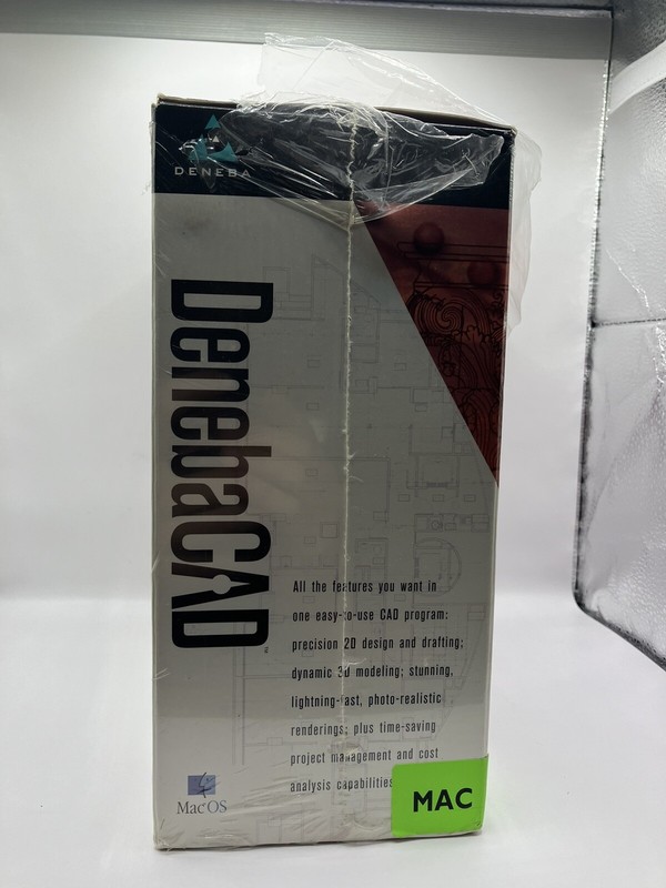 DenebaCAD By Denba Design Model Visualize Mac V1.5 DXF & DWG I/O R14 Included gallery