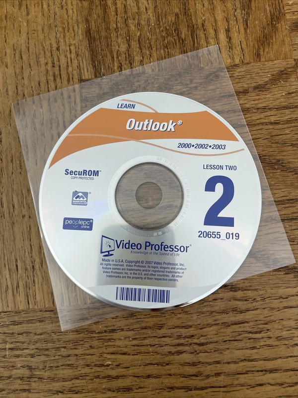 Video Professor Learn Outlook PC Software gallery