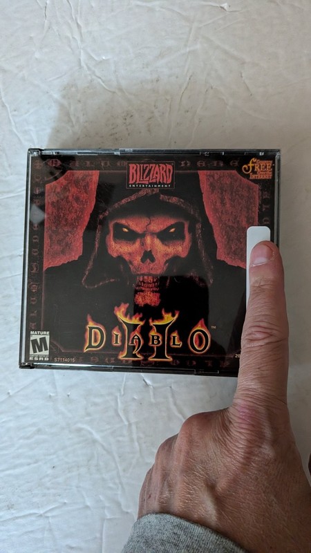 Blizzard Diablo II PC Game CD-ROM Windows Mac OS Classic 2000 (includes CD key)