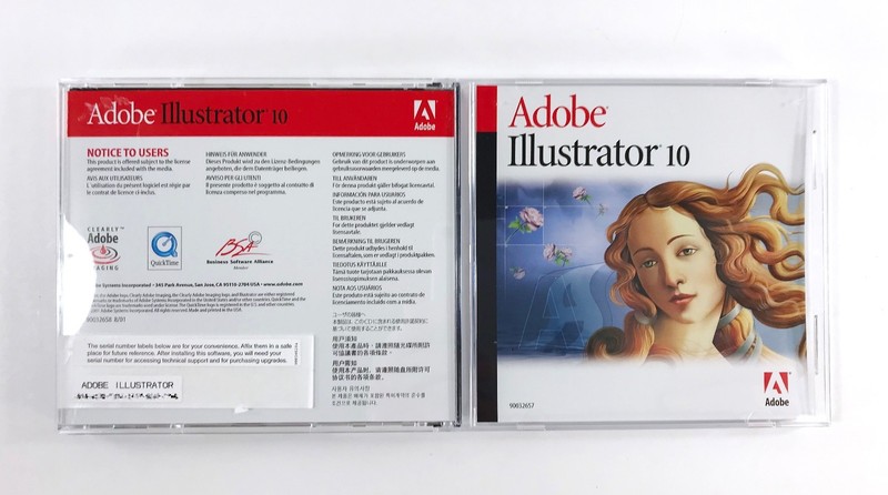 Adobe Illustrator 10 Upgrade Software For Mac • Complete in Box w/Serial Numbers gallery