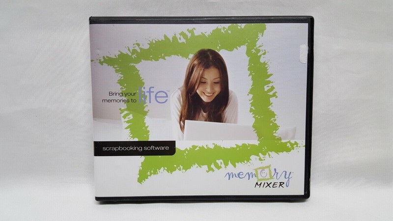 Memory Mixer – Scrapbooking Software / CD-ROM / (4 Disc Set)