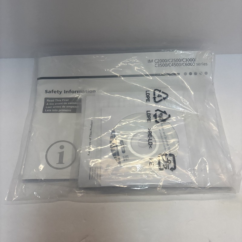 Ricoh Lanier Savin IM 2500 3000 3500 4000 5000 6000 Printer Scanner Drivers disc