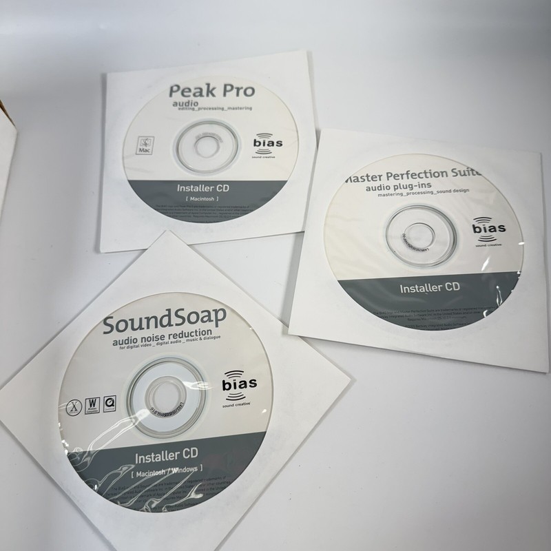 BIAS PEAK PRO 5 Audio Editing Mastering Software Windows MAC PC Software gallery