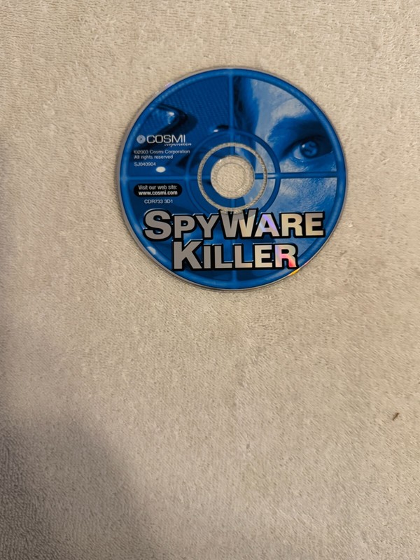 COSMI SPYWARE KILLER – CDRS733 3D1 – CD ONLY!!!