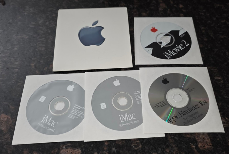 Apple Macintosh iMac (2000) Software Media Pack 600-8319