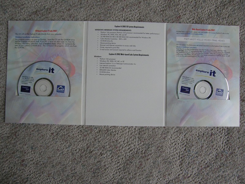 1439) Explore It Labs Web-Based 2002 Prentice Hall CD-ROM Computer Concepts gallery