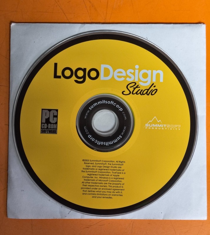 SummitSoft Logo Design Studio for Windows – Installation CD – Includes Key
