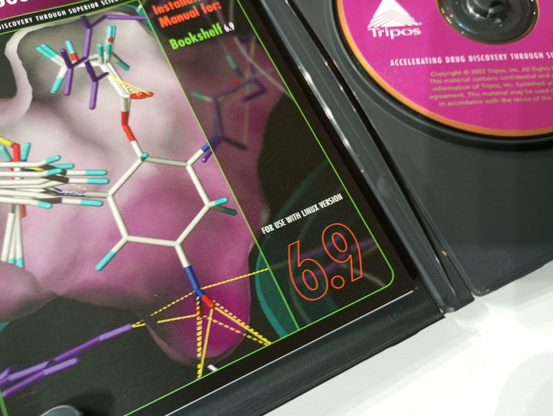 Tripos Discovery Software Bookshelf 6.9 Linux CD ROM version gallery