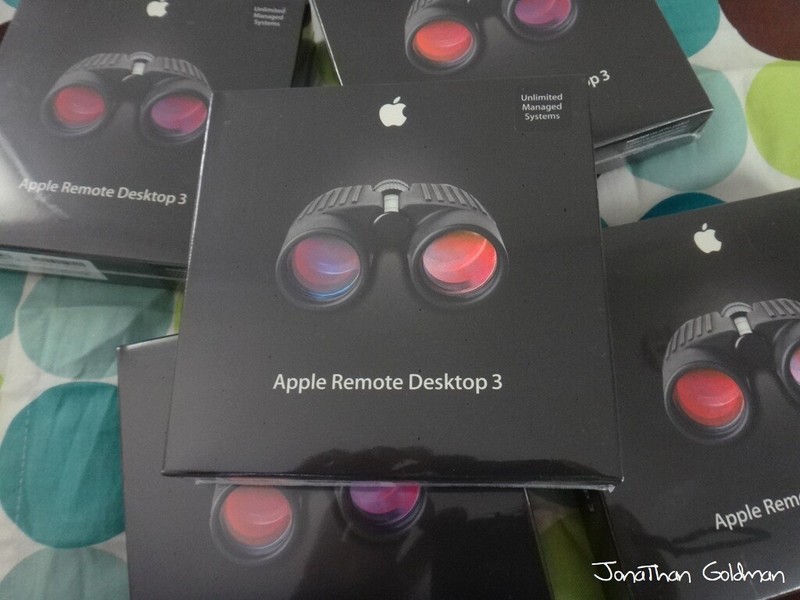 Apple Remote Desktop 3 – Unlimited Management Systems License – MA232Z/A NEW