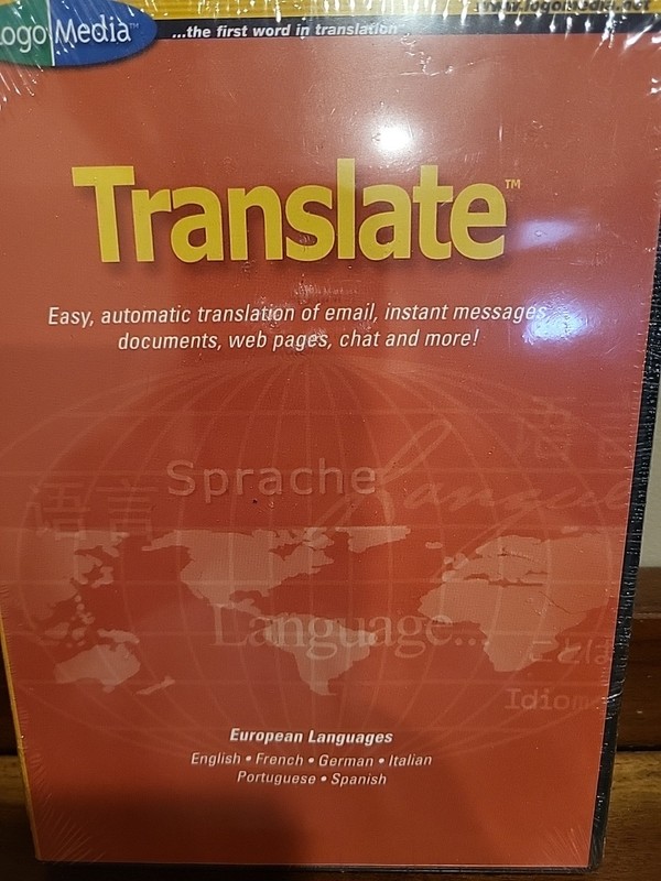 LOGO MEDIA TRANSLATE 6 European Languages DISC NEW SEALED French Spanish German gallery