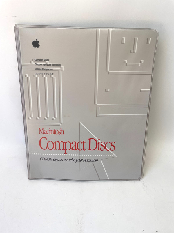 Vintage Apple Macintosh Performa 6110 6115 CD Software Binder Set – System 7.5