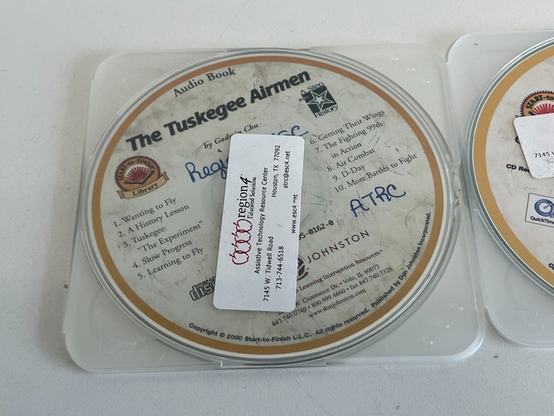 PP33: 2 Disks " The Tuskegee Airmen" Don Johnston Computer / Audio Book gallery
